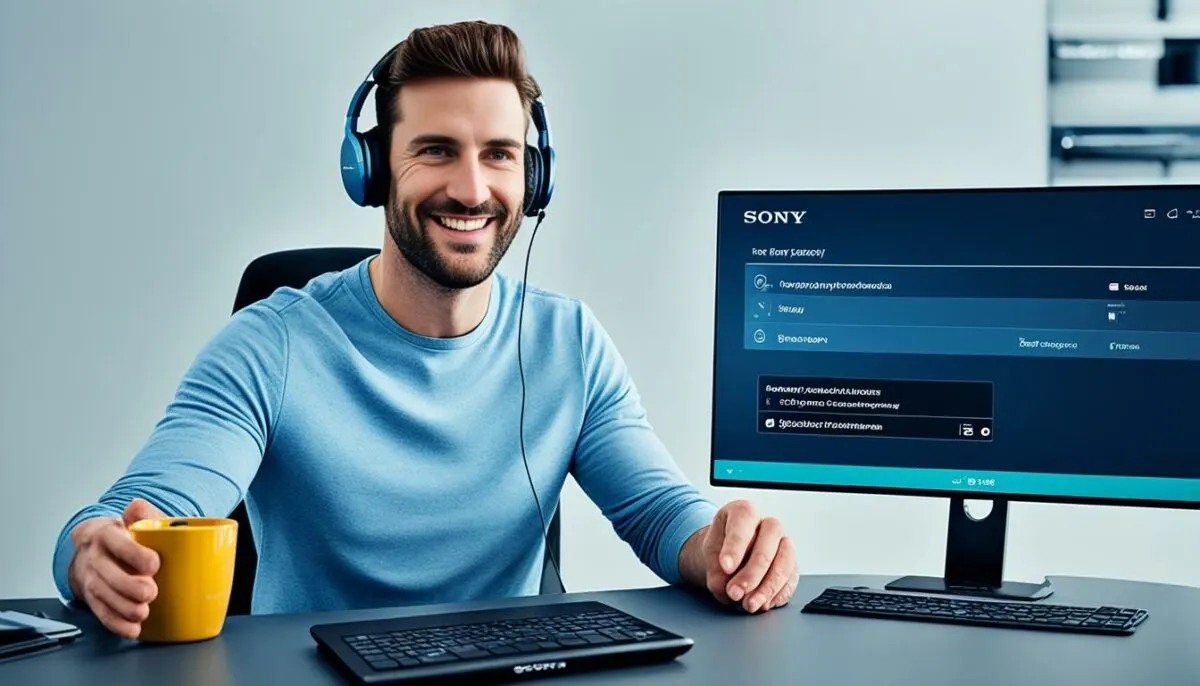 how to pair sony headphones with computer