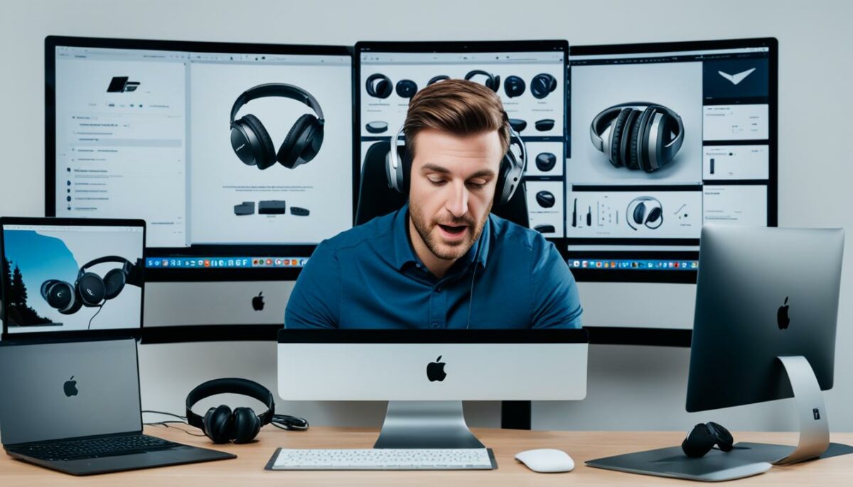 managing bose headphones on Mac