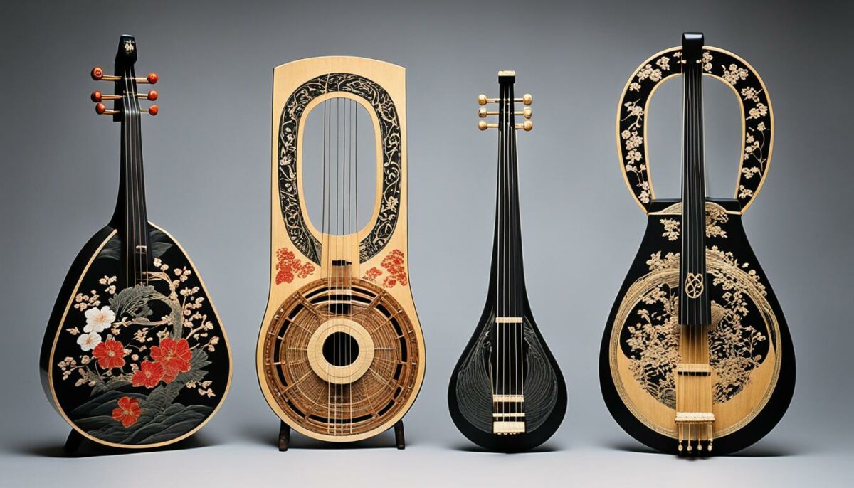 string instruments of Japan